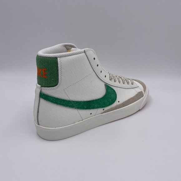 Nike Blazer Mid ' 77  White / Green Womens Shoes - Picture 8 of 8